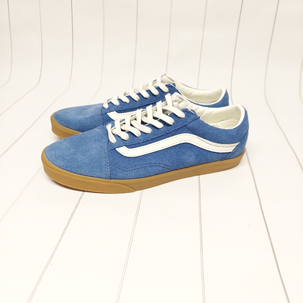 Vans Old Skool Lowpro In Blue - Picture 4 of 11
